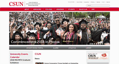 Desktop Screenshot of csun.edu